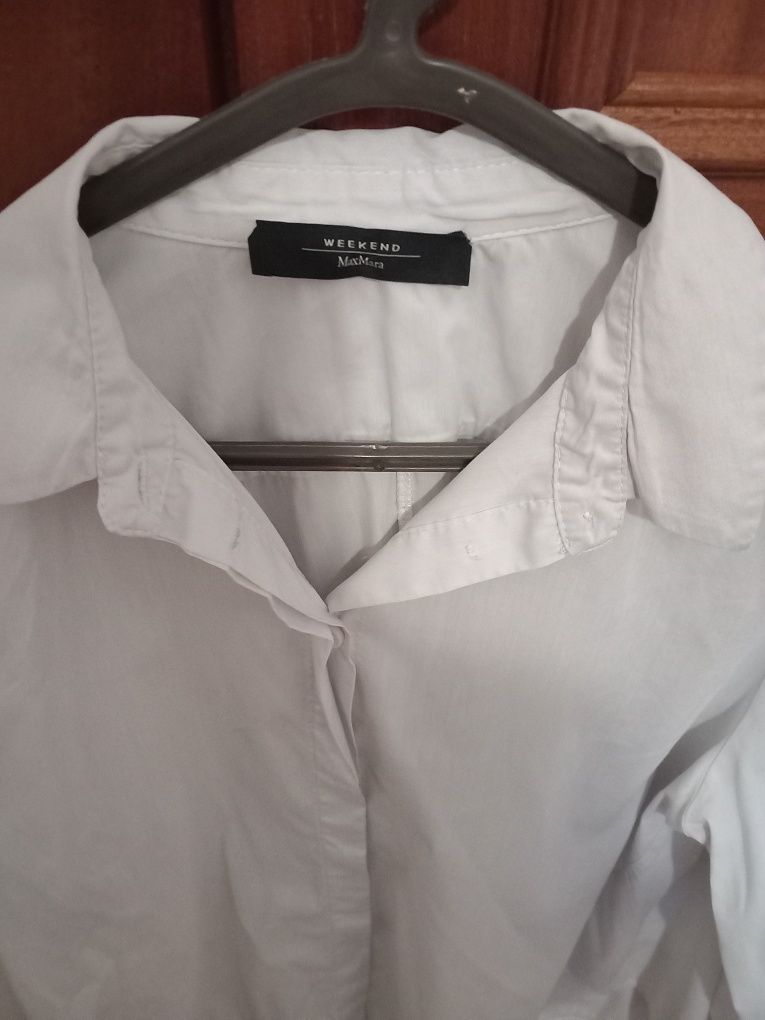 Camisa M(MaxMara)Nova Branco