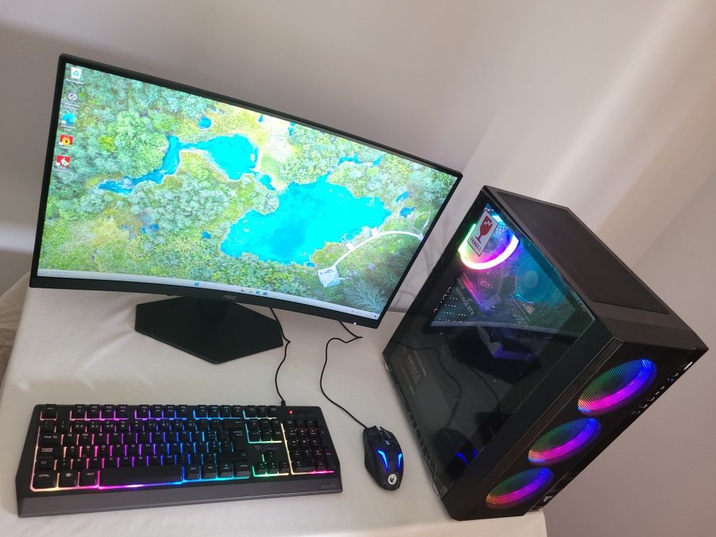 Setup i5 14400 RTX 5060 32GB 1TB | ECRA 27'' 280Hz 0.3MS | Periféricos