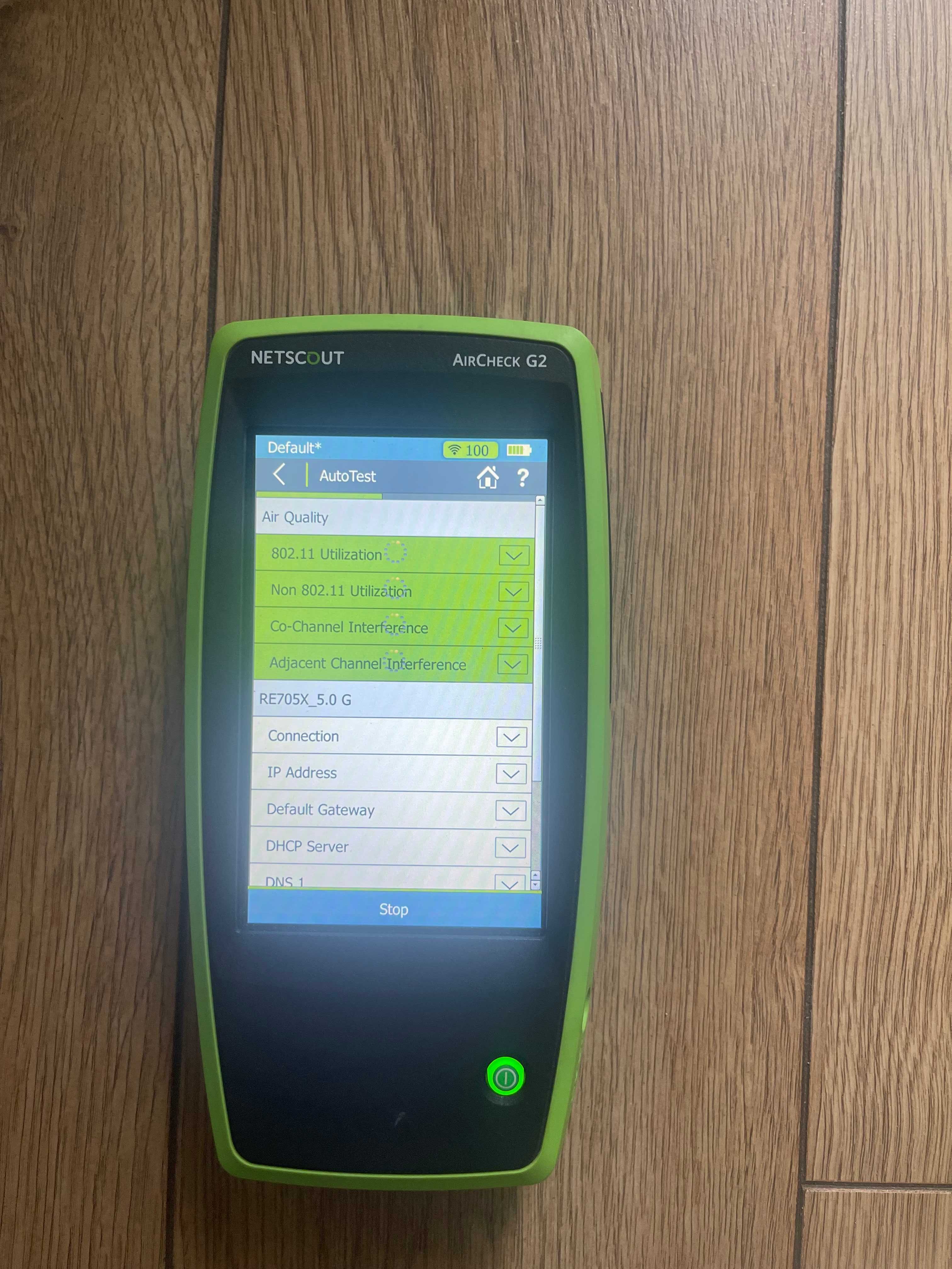 Tester sieci WiFi: NetScout AirCheck G2