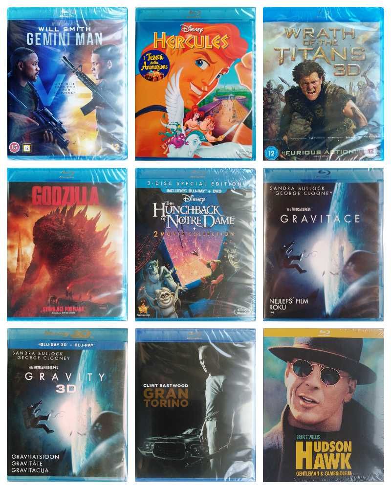 Blu-ray Диски Amaray с русским и украинским языком