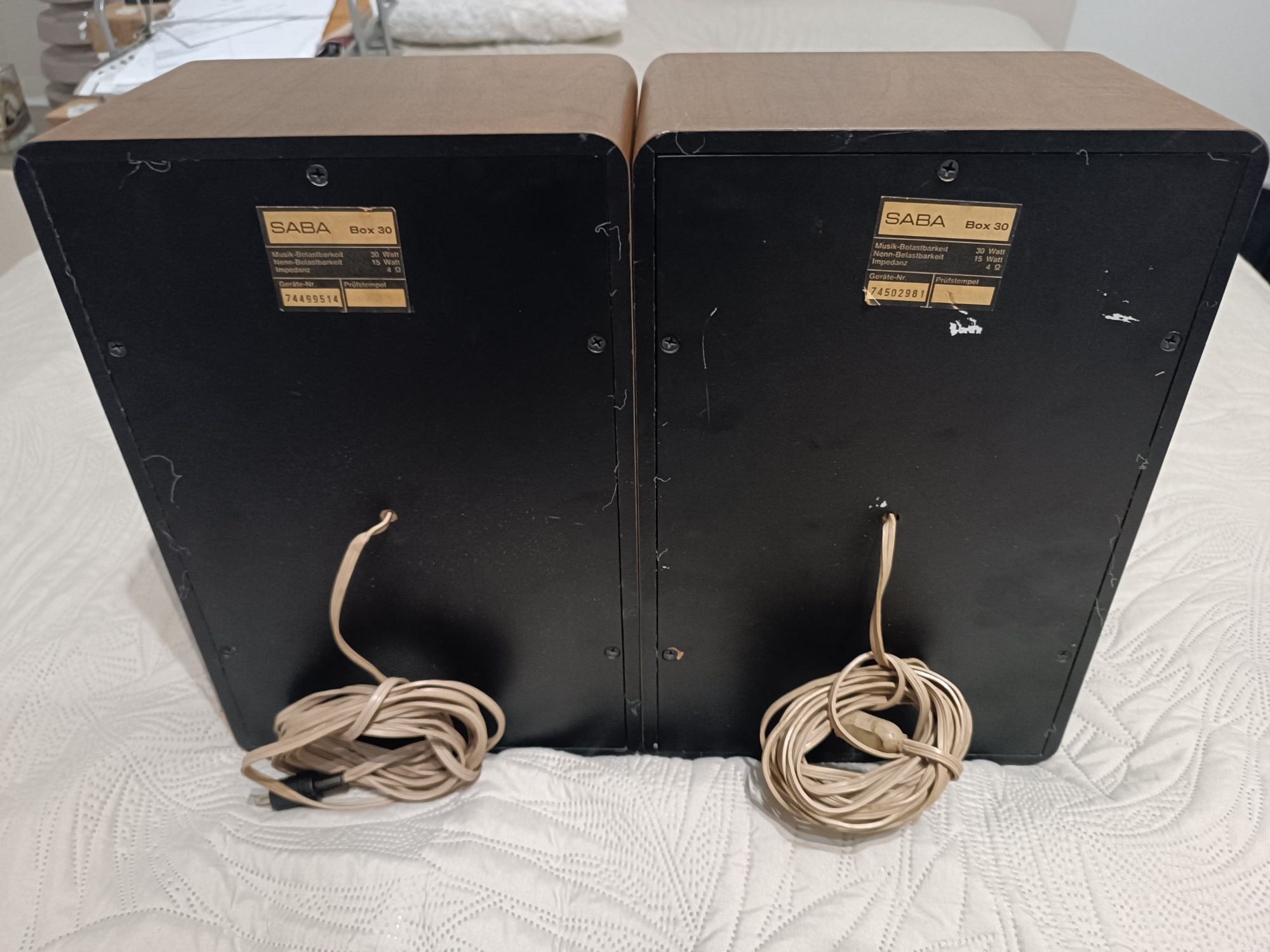 Kolumny Saba box30 lata 75 Oraz inne kolumny.