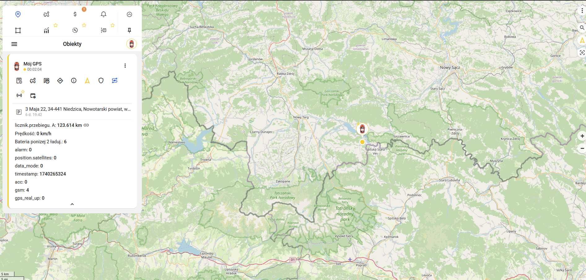 Mikrofon Podsłuch z GPS z akumulatorem podsłuch Dokładność LOKALIZATOR