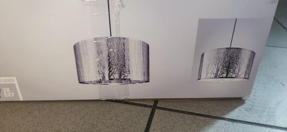 Lampa wisząca Forest chrom