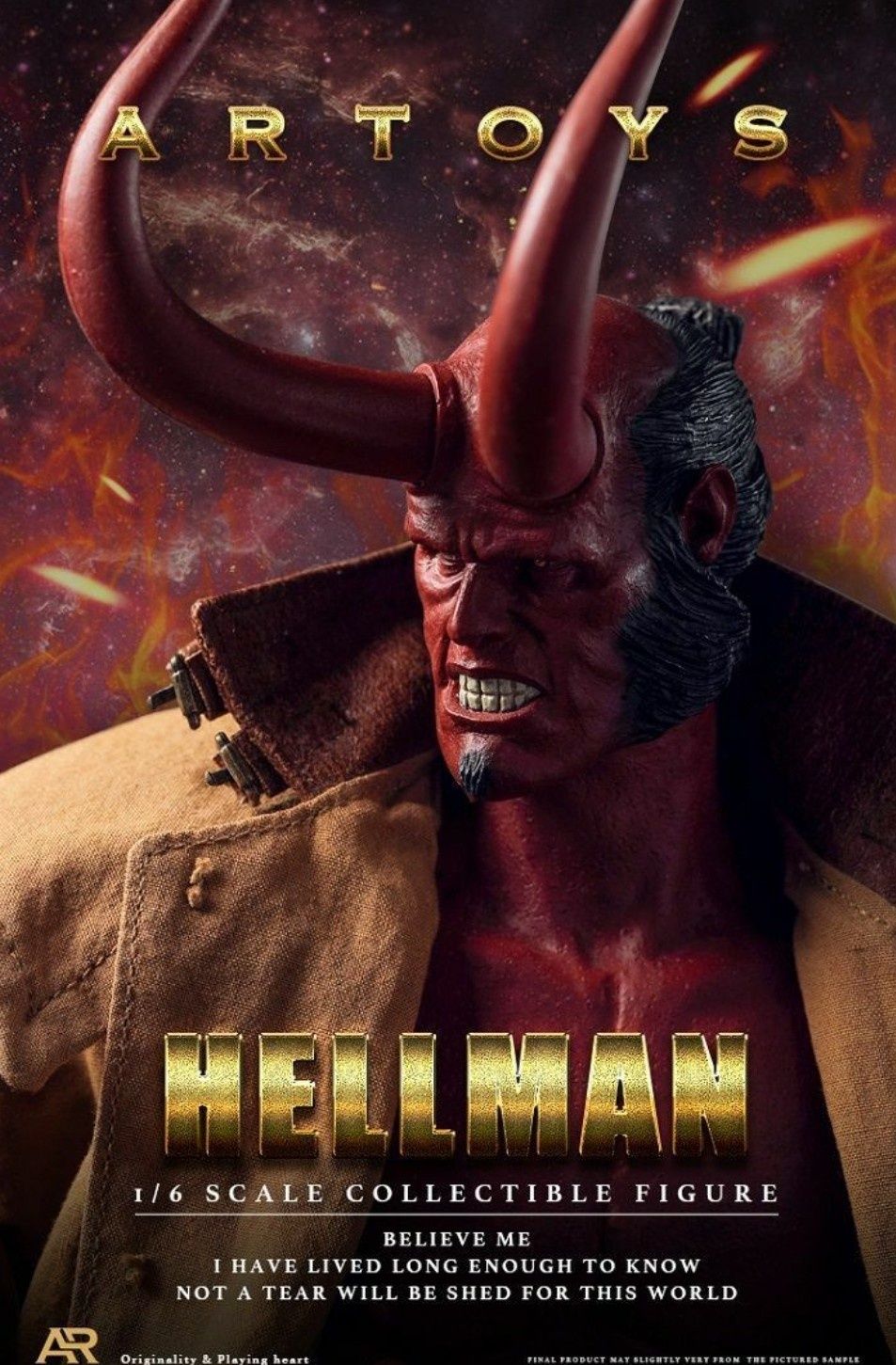 PRZECENA Figurka Hellboy/Hellman