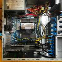Сервер, игровой ПК Gigabyte MF51-ES0 + Intel CPU Xeon W-2145 + Кулер