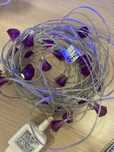 Luzes Roxo Natal