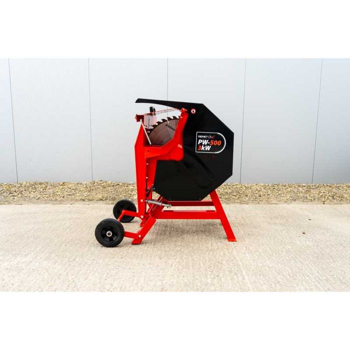 Piła do cięcia drewna 230V  piła elektryczna z tarczą 505mm dowóz