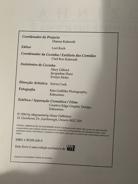 Livro culinaria Cozinha simplesmente Deliciosa 2