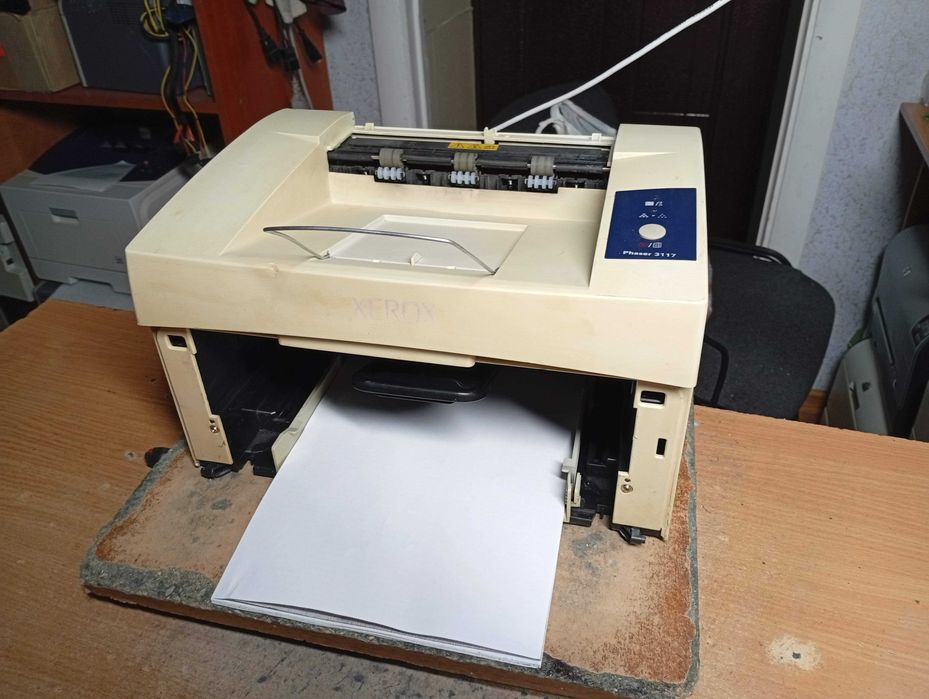 Лазерний принтер Xerox Phaser 3117, робочий, заправлений 100%