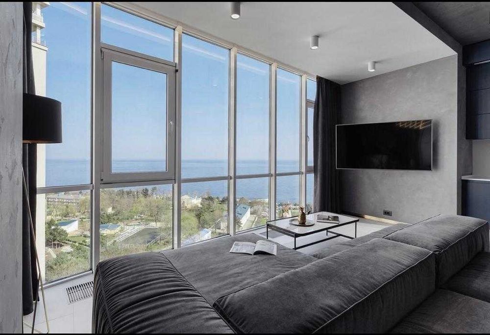 Эксклюзивная 3-х комн VIP квартира Панорама моря Аркадия Видео см