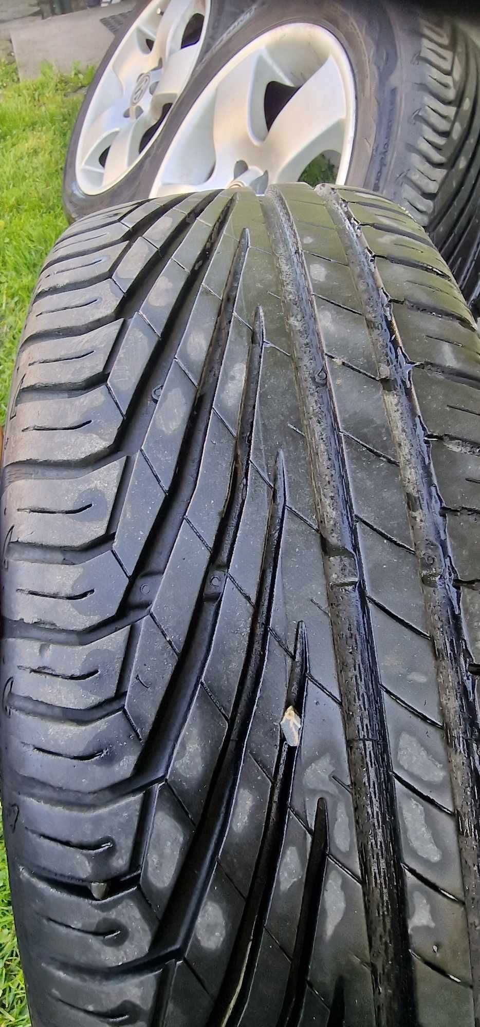 OKAZJA Felgi aluminiowe 15' z oponami letnimi 195/50 R15