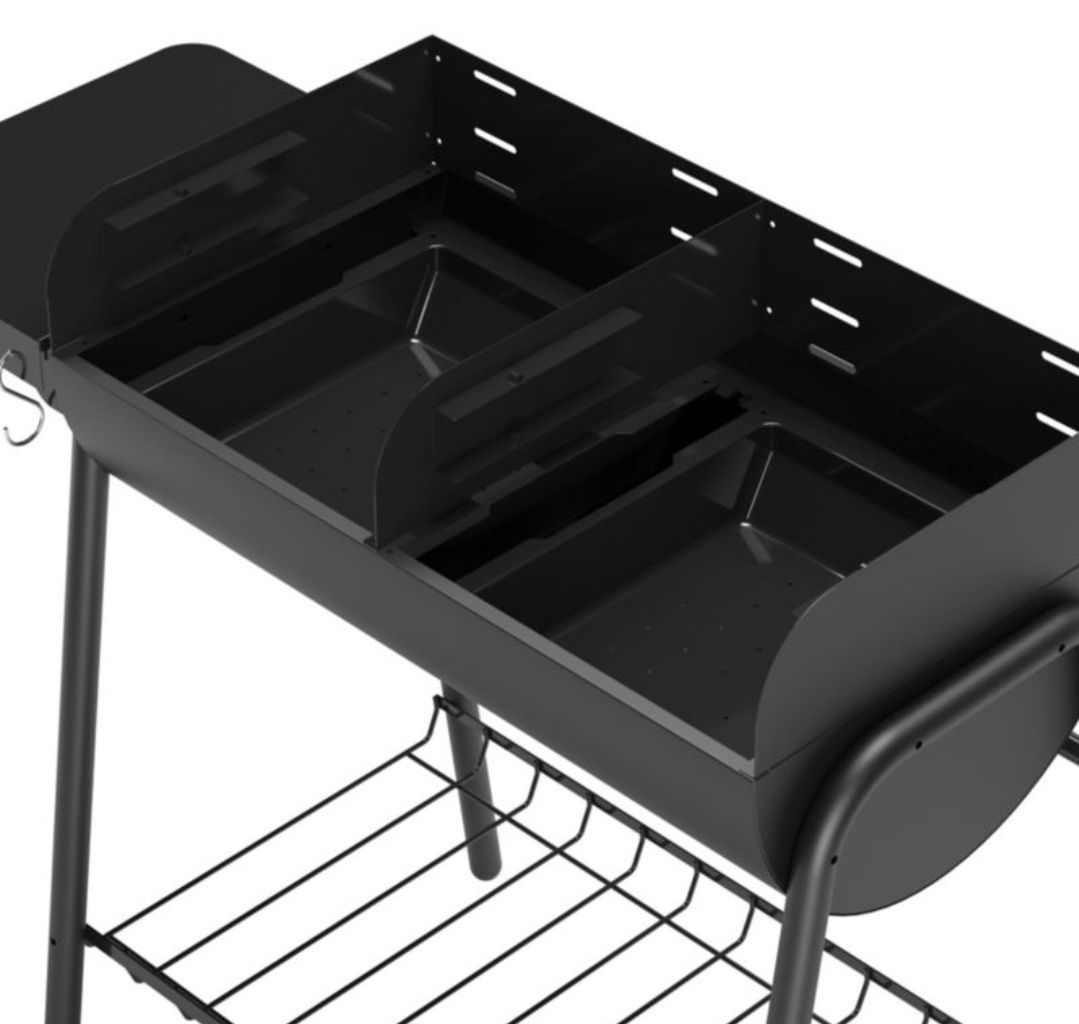 Grill węglowy pondera - duży 80x40cm