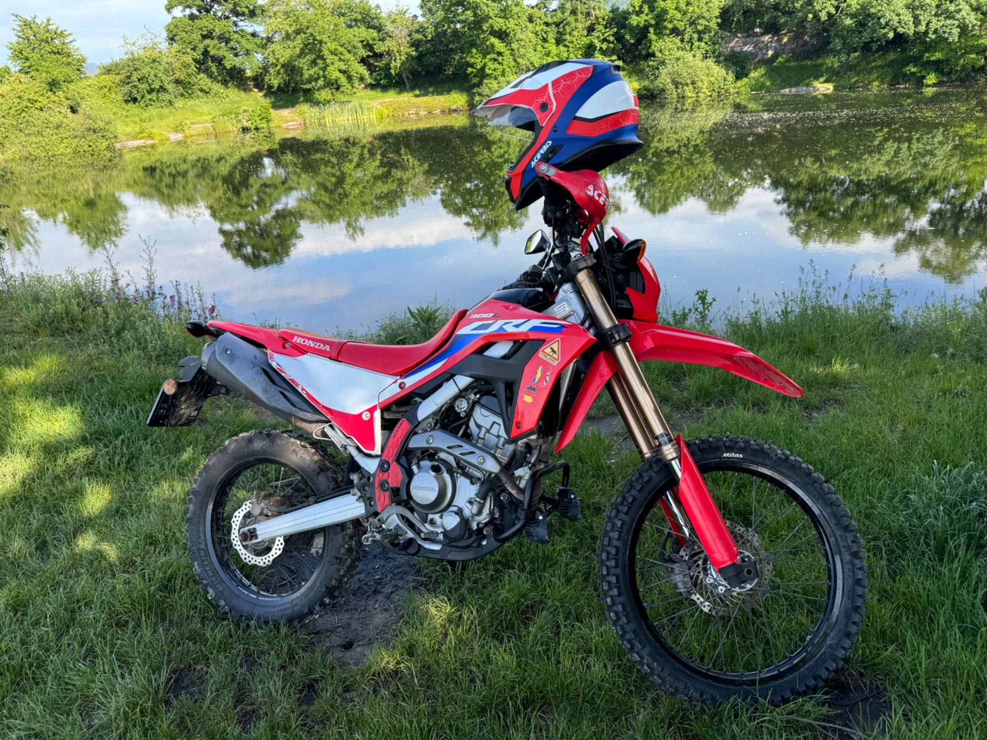 Okazja! Honda CRF 300L 2021 ABS mocno doposażona amortyzator Wilbers