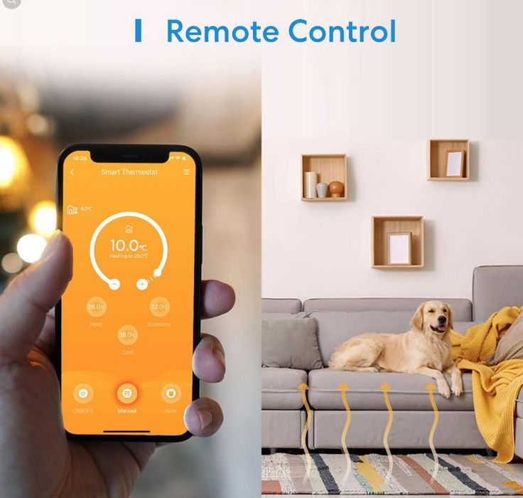 Розумний термостат Meross Smart Wi-Fi Thermostat Apple HomeKit