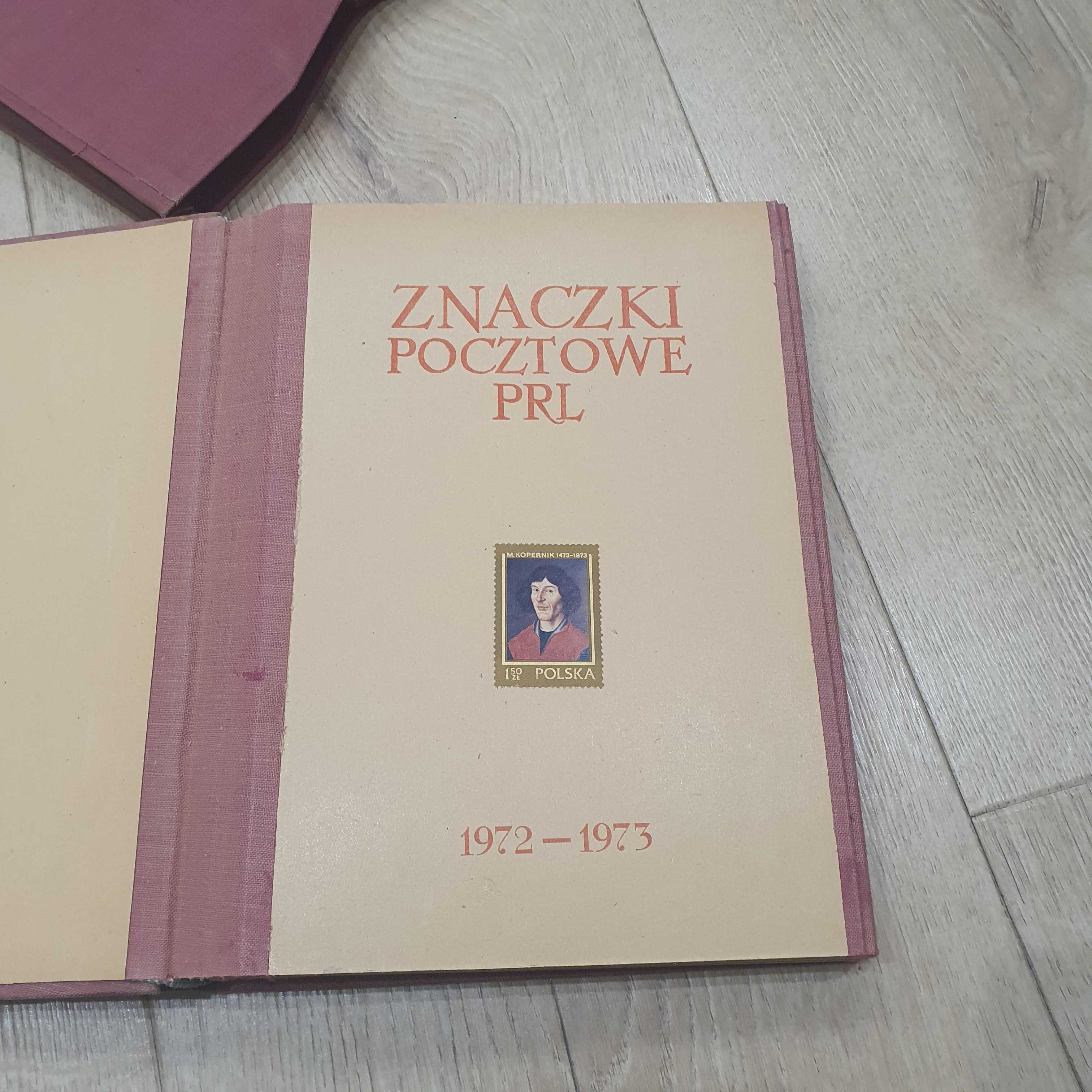 Znaczki Pocztowe Polski Ludowej 1972 73 klaser