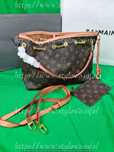 Torebka damska brązowa Louis Vuitton torba LV