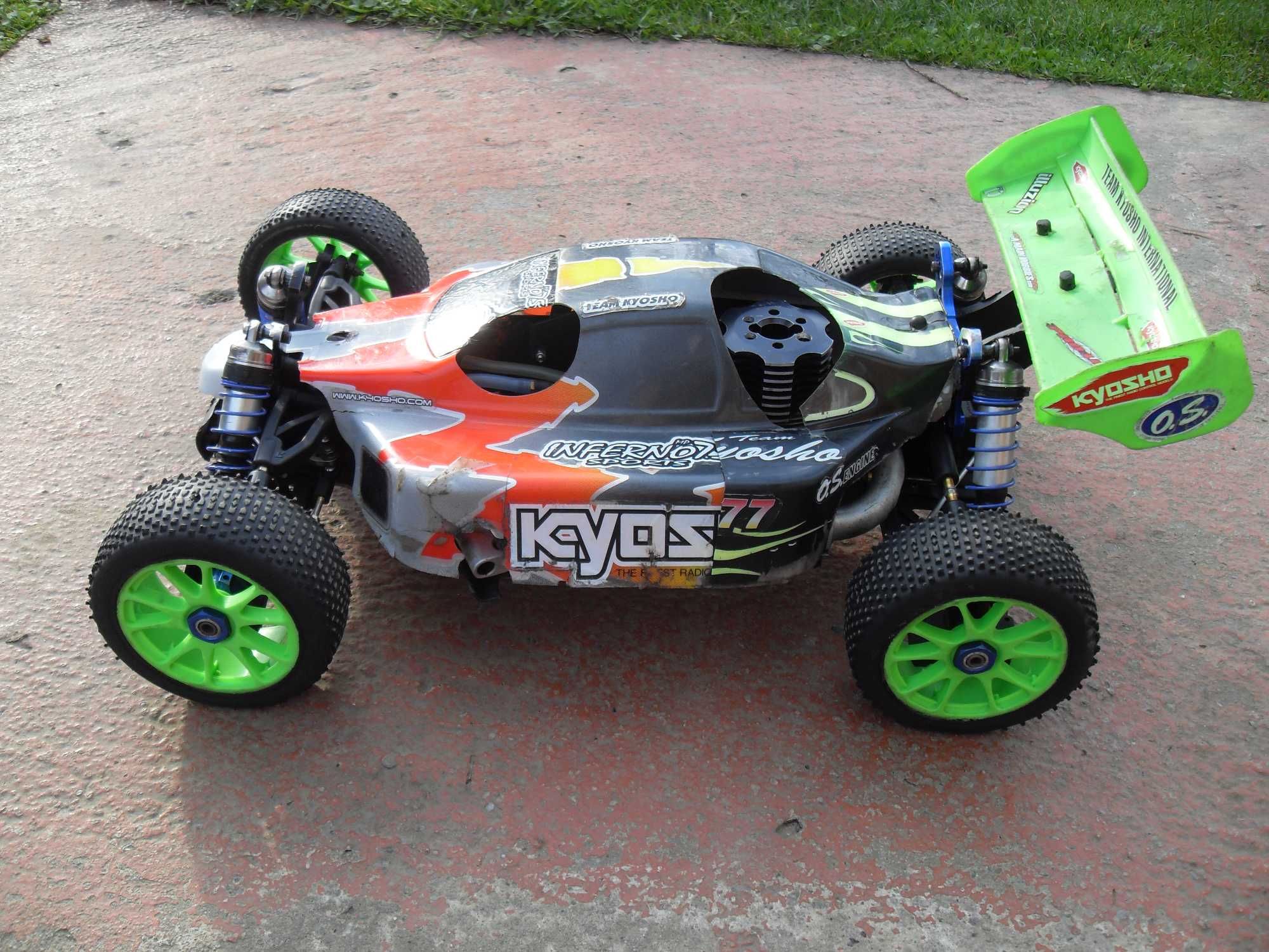 KYOSHO INFERNO BUGGY 1:8 Nitro Model RC Spalinowy 4WD OS MAX 21