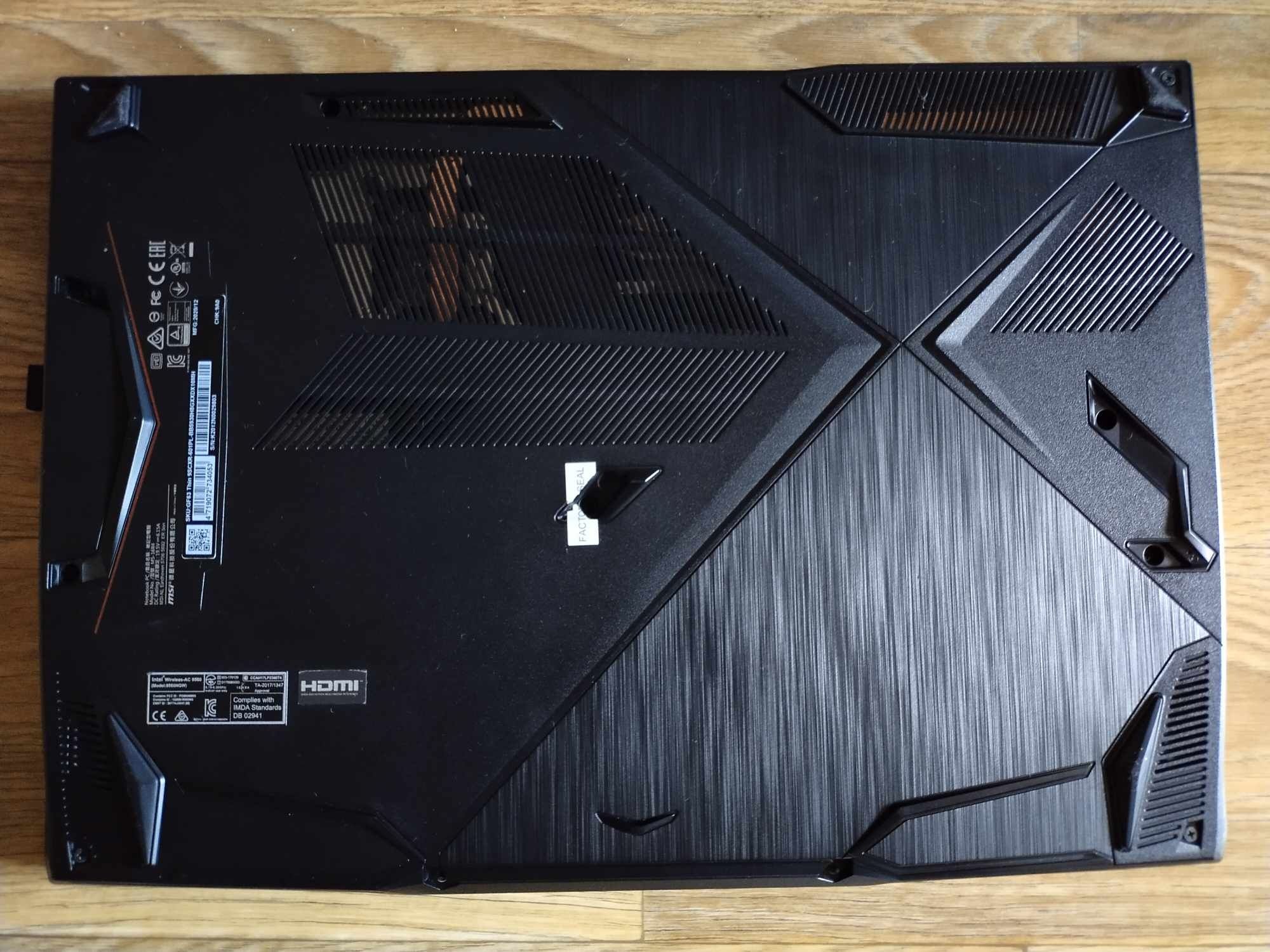 Laptop MSI GF63 Thin