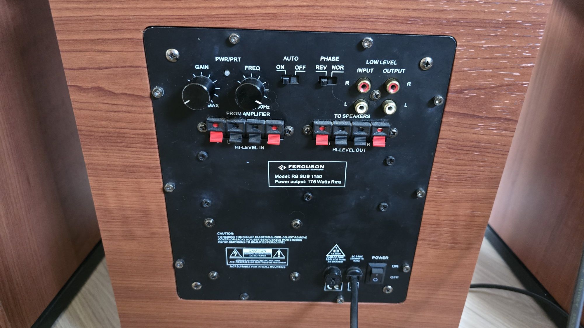 Zestaw Audio 5.1 Ferguson + Amplituner Sony STR-DG820