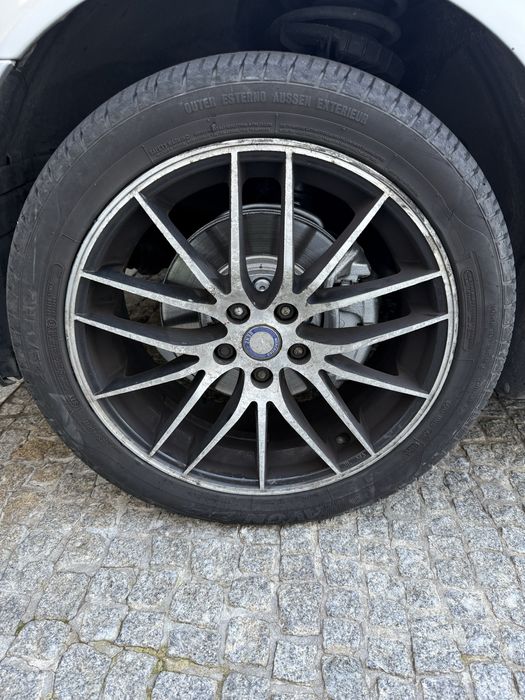 Jantes 15 5/112 mercedes com pneus