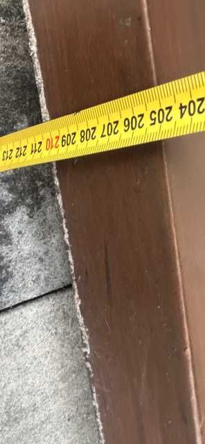 Drzwi drweniane dębowe