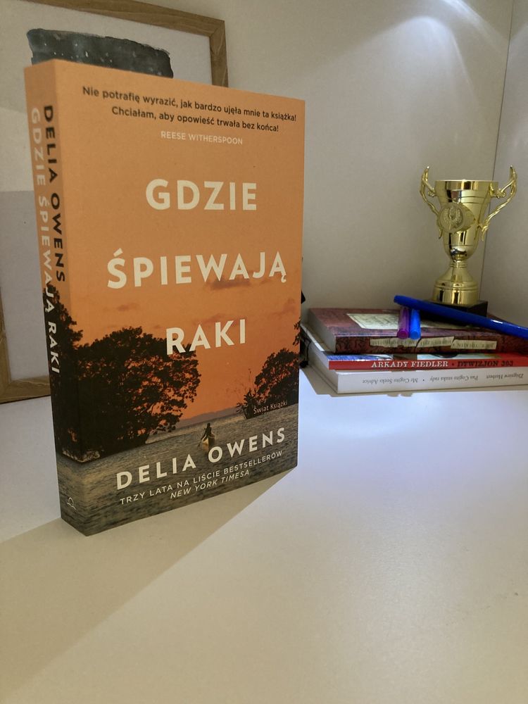 Gdzie śpiewają raki - Delia Ownes. Książka. Nieużywana stan idealny!