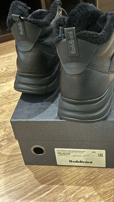 Зимние ботинки Baldinini 43 размер 44