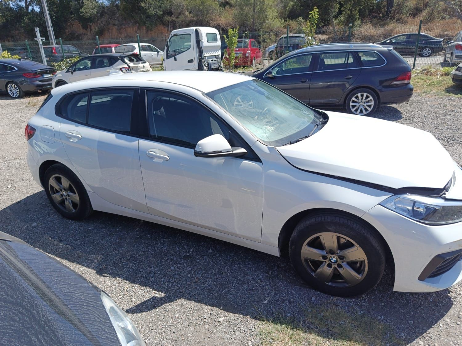 BMW 116I sinistrado