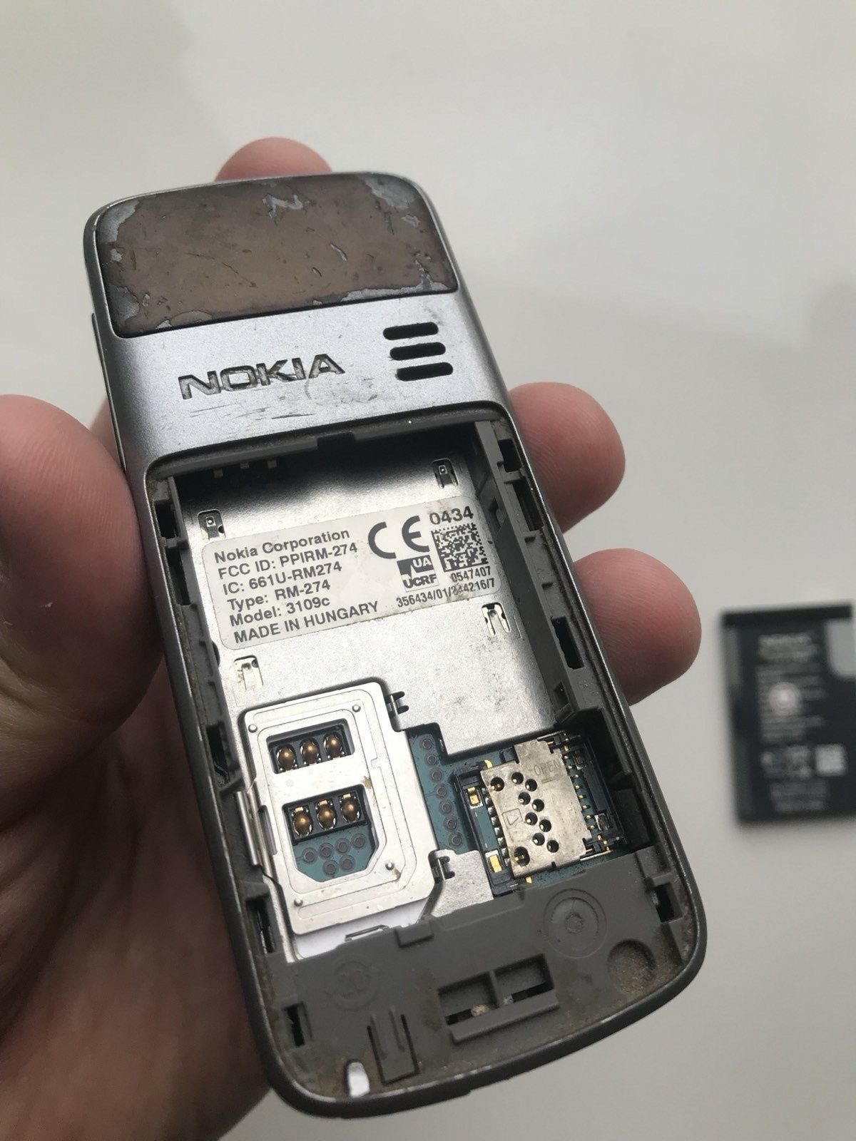 Nokia 3109 без зад. кришки