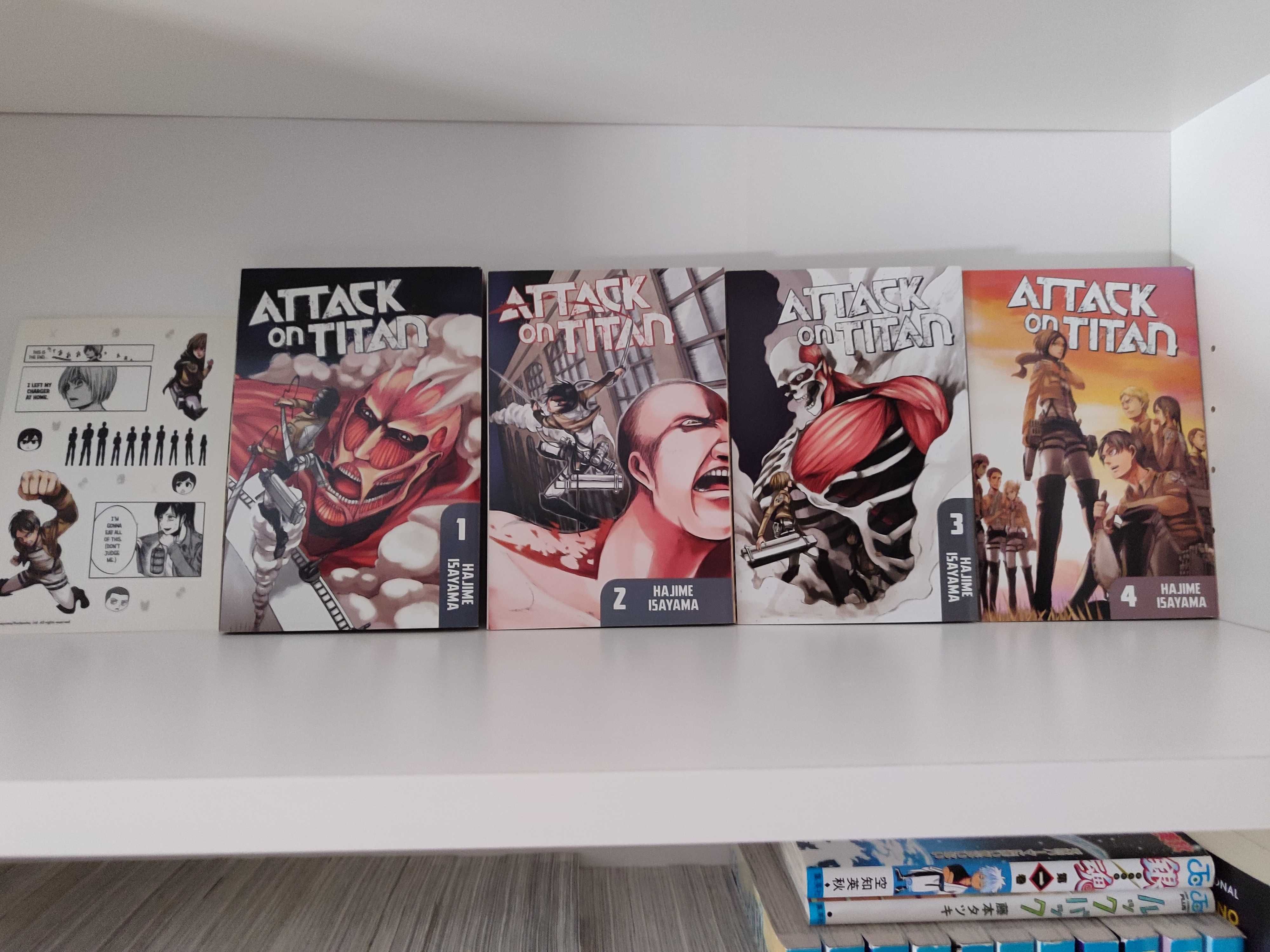 Attack on Titan Box Sets 1 e 2