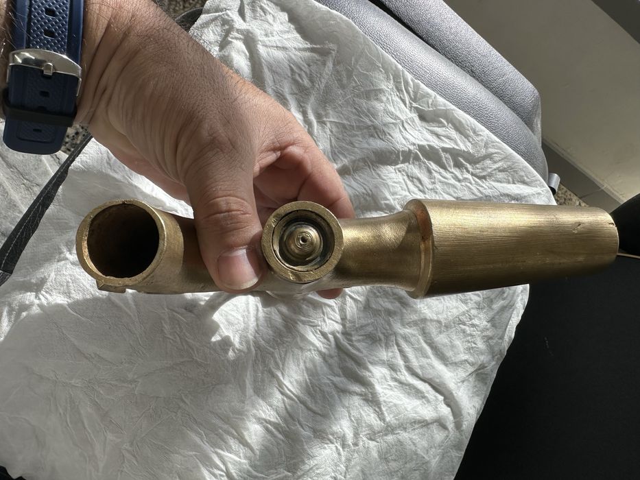 Torneira para pipa vintage em bronze