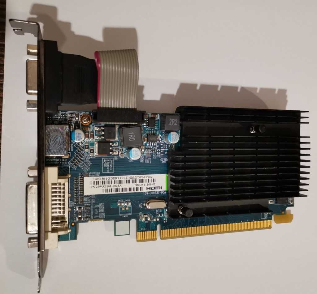 Sapphire XFX Radeon HD5450 1GB 64BIT DDR3 HDMI DVI VGA