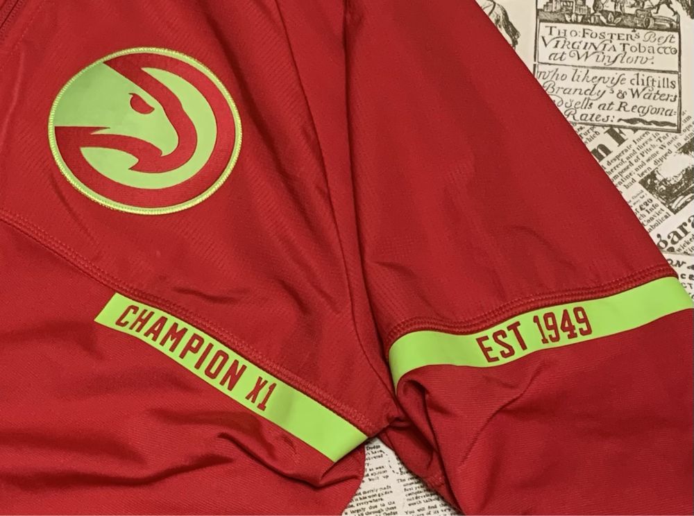 Zip-Кофта Adidas Atlanta Hawks