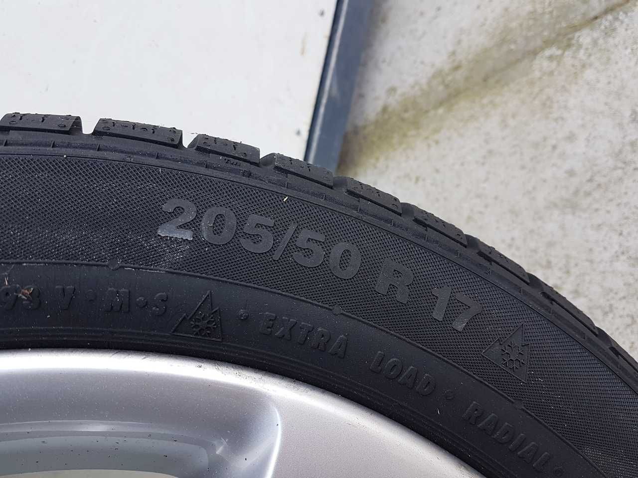 Koło dojazdowe 205/50/17 Audi A4 b8 VW Tiguan Passat 5X112