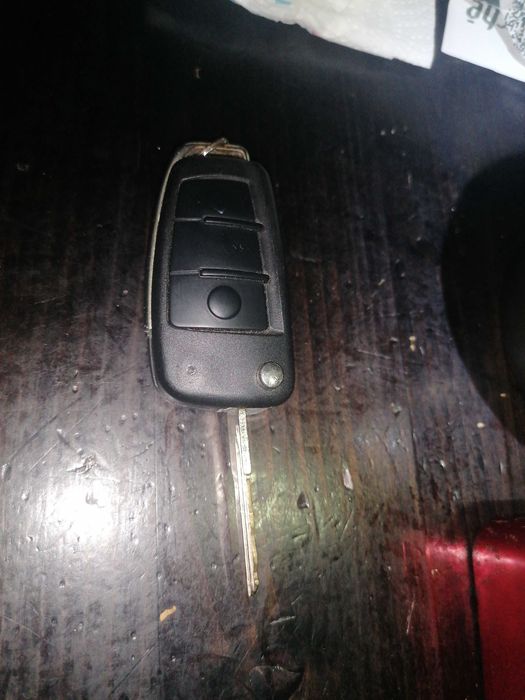 Chave com  comando para vw transporter/caravelle