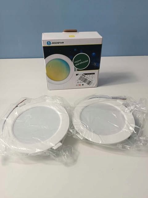 Montaż podtynkowy 2 szt Podświetlenie od tyłu Smart Down Light 9w rgb