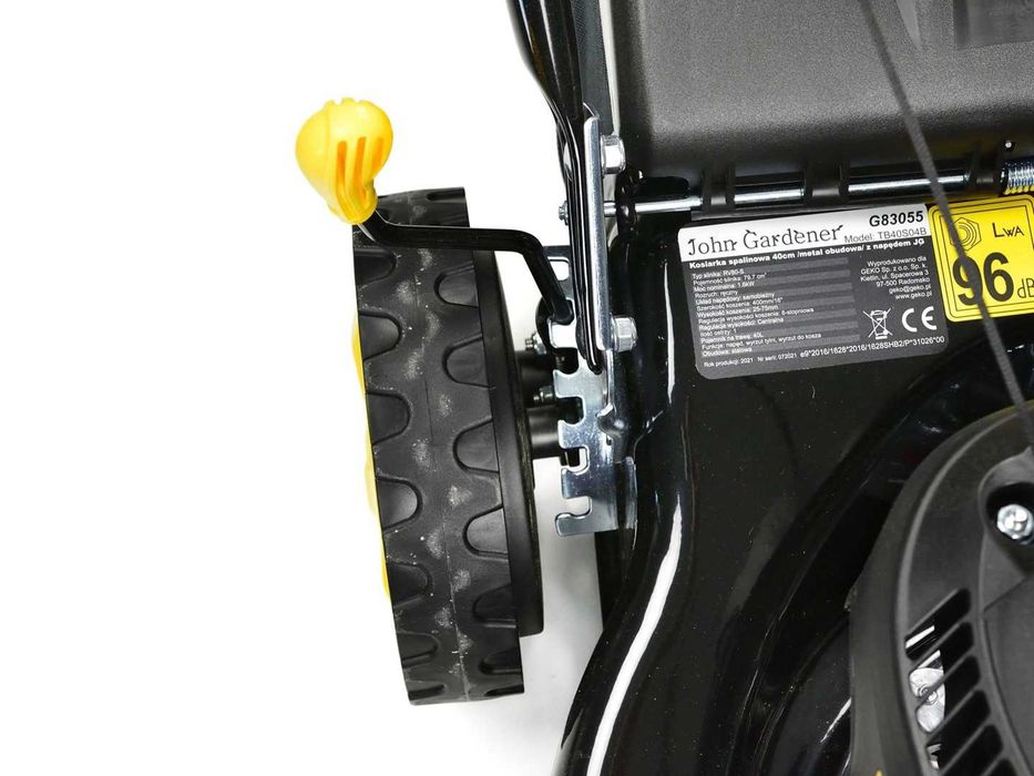 Kosiarka spalinowa z napędem do trawy mocna 40cm metalowa obudowa