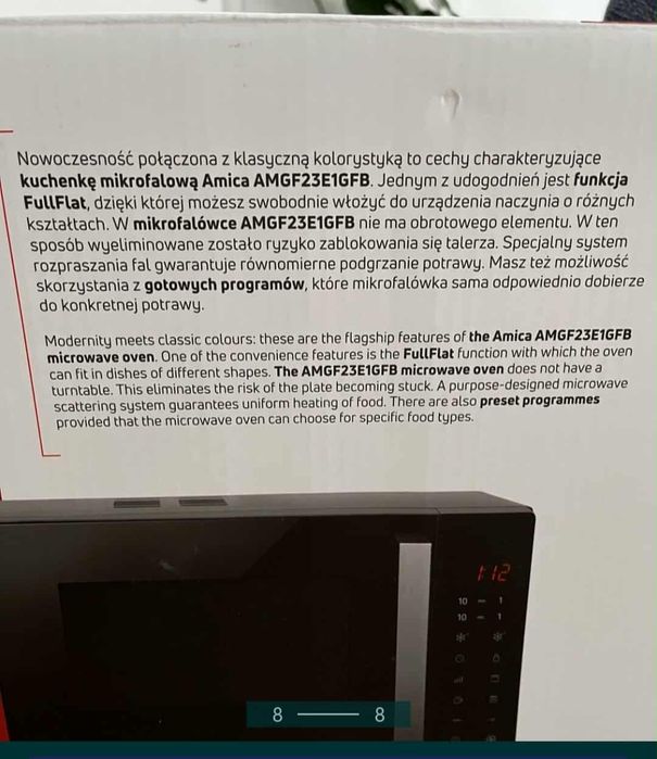 Amica Mikrofalówka
