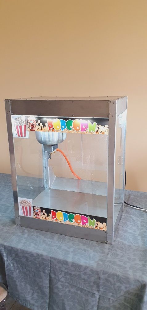 Maszyna do popcornu na gaz, Zasilanie 12 v i 230v