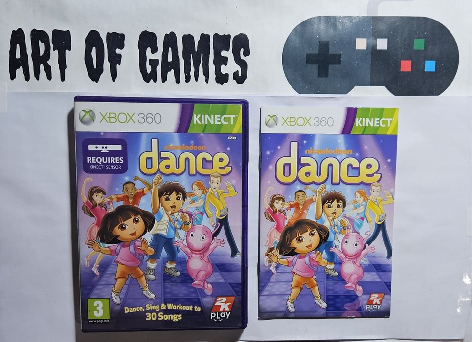 Nickelodeon Dance Xbox 360 Kinect Taneczna jak Just Dance Kids Kinect