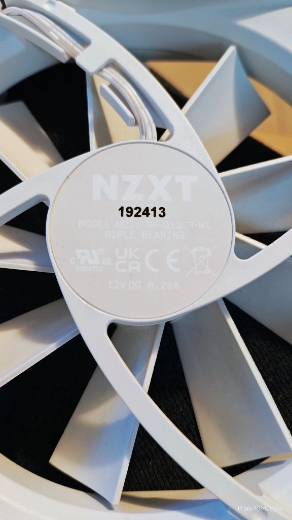 Wentylator Nzxt F120Q (RF-Q12SF-W1)