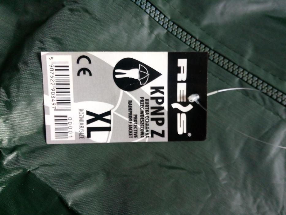 Kurtka ochronna przeciwdeszczowa xl