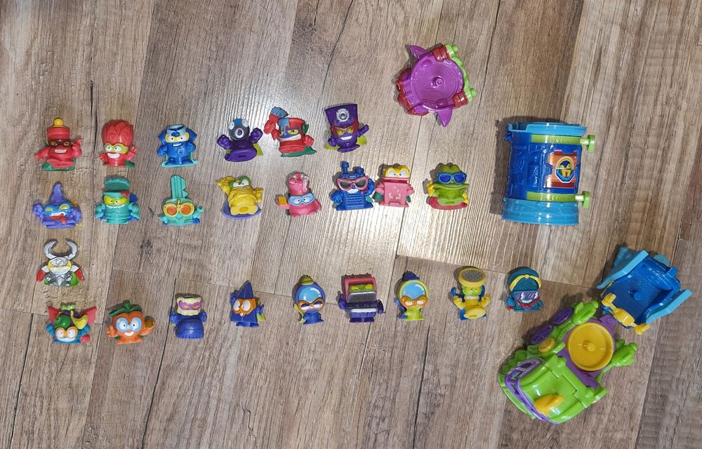 Super zings(seria 3,4,5)i things + dodatki