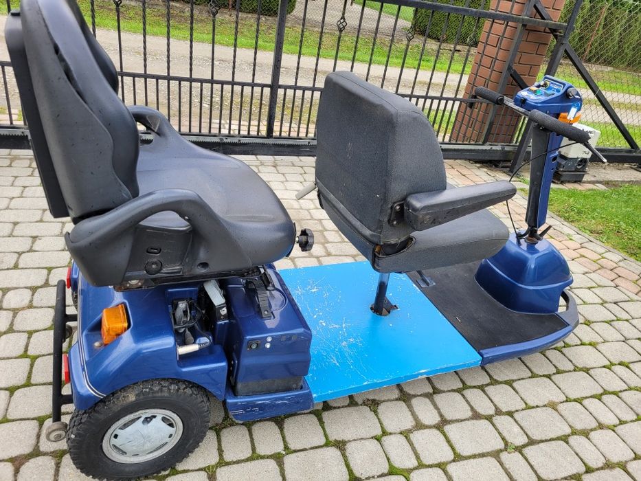 Skuter elektryczny dla inwalidy dwuosobowy