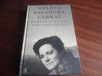 "Memórias de uma Vida Consentida" de Helena Sacadura Cabral - 1ª  Ed.