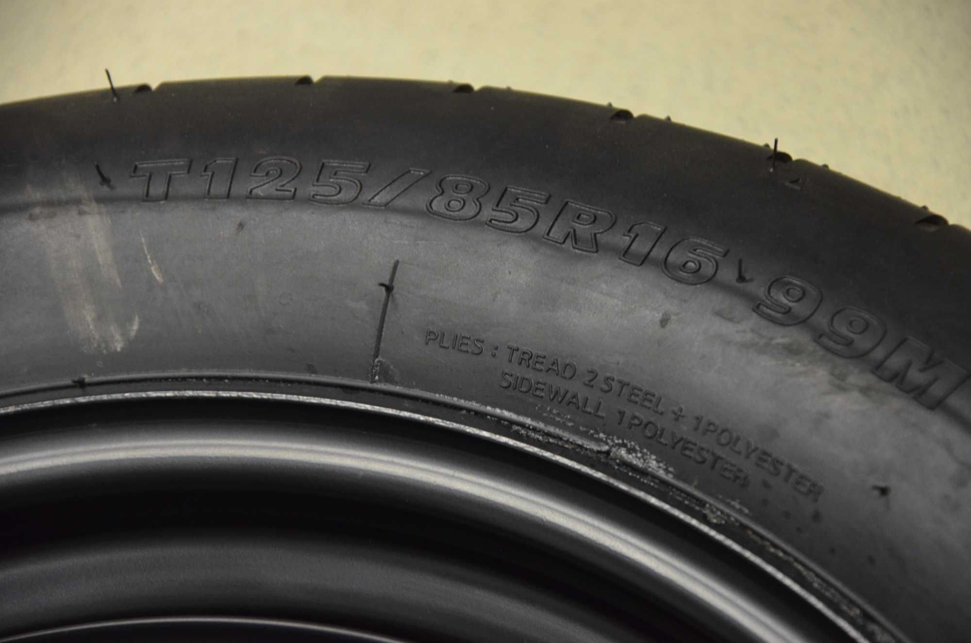 Koło Dojazdowe Dojazdówka 125/85 r16 Ford 5x108