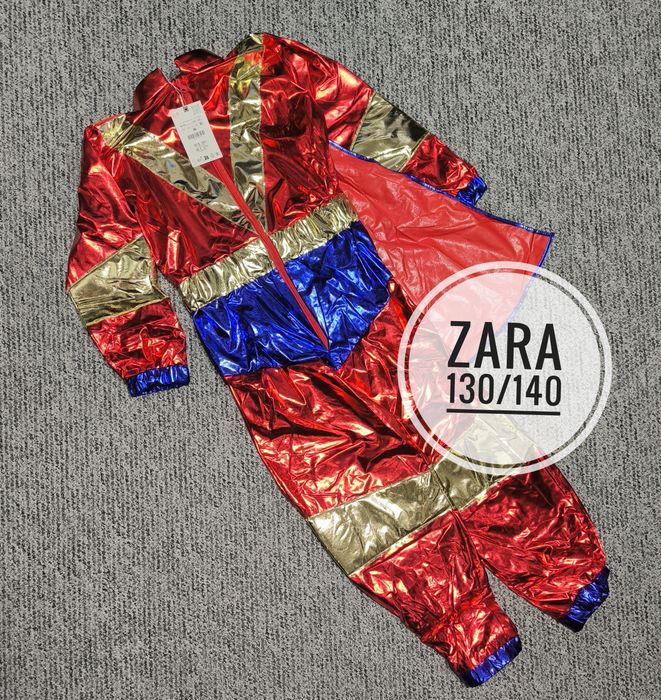 Strój superbohatera superbohaterki Zara 130/140 bal karnawałowy