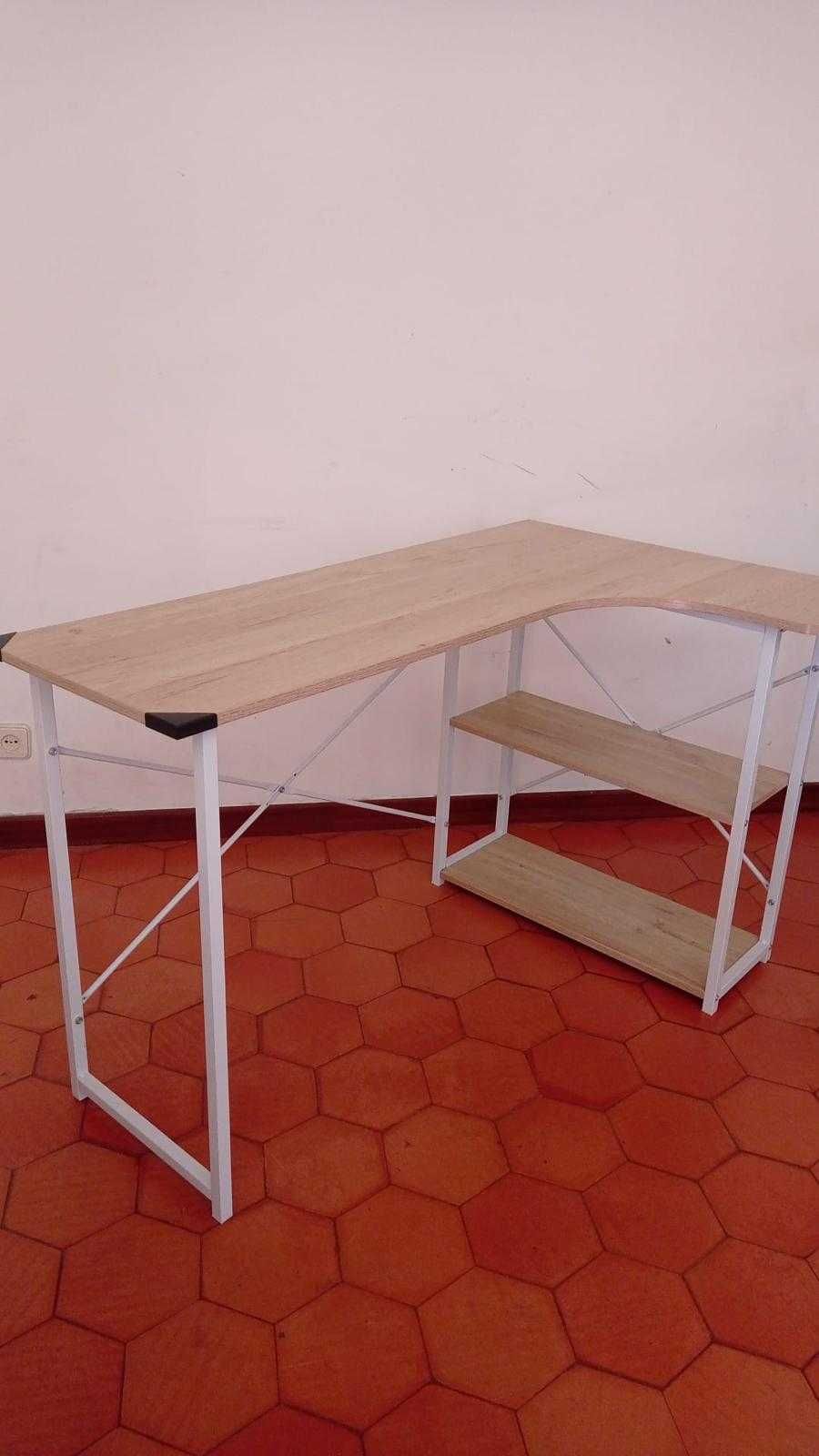 Secretária MITSAI Odessa (120×74×74 cm)