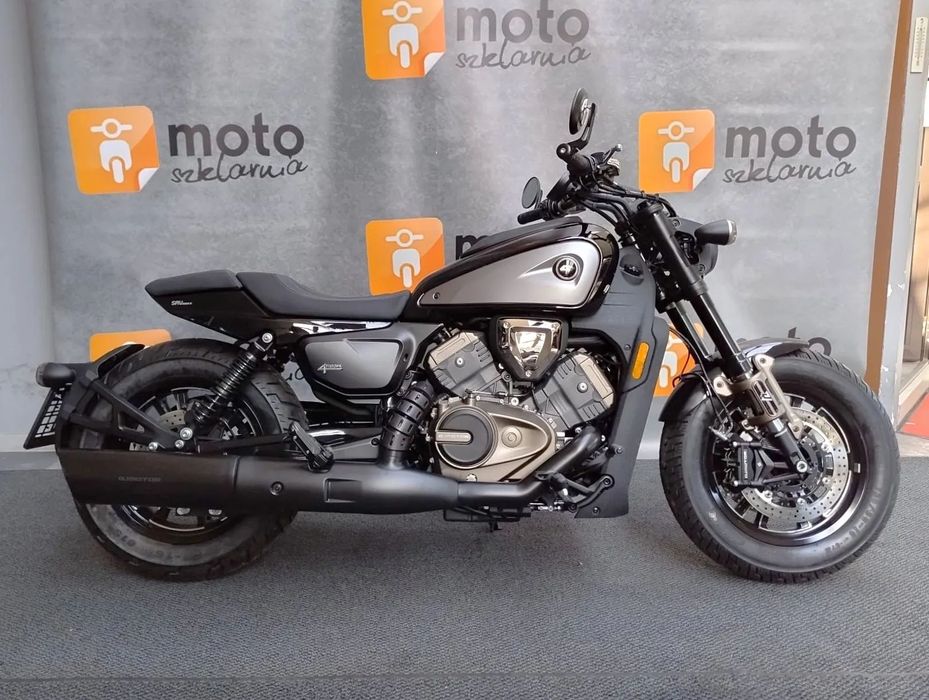 QJMOTOR SRV 600V cruiser / bobber | V-4 | pas | ABS | TCS | LED QJ