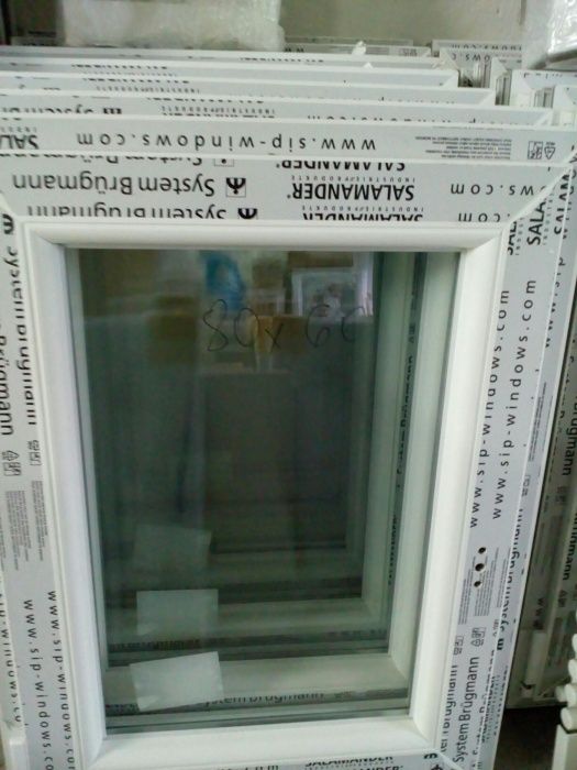 Sprzedam okno pcv nowe wys 80 szer 60 uchylno-rozwierne .TANIO .